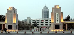 Shandong university central campus south gate 2012 03